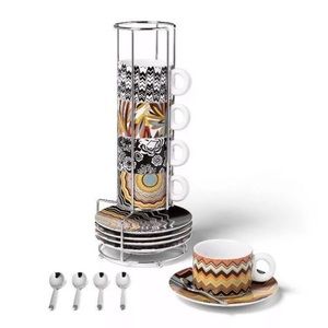 Missoni for Target Stacking Mug Set - Espresso